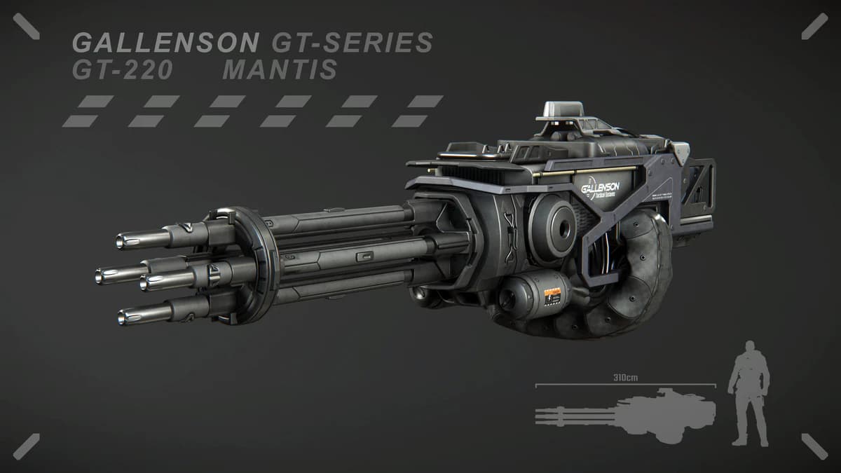 Mantis GT-220 Gatling