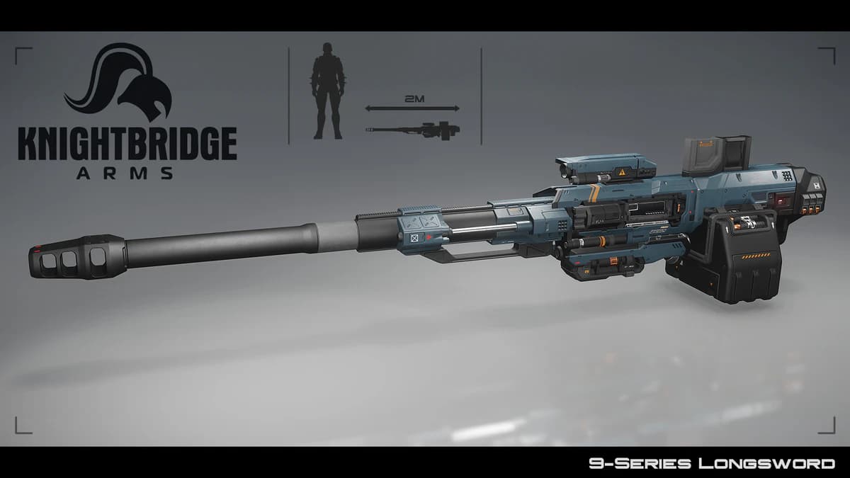 9-Series Longsword Cannon