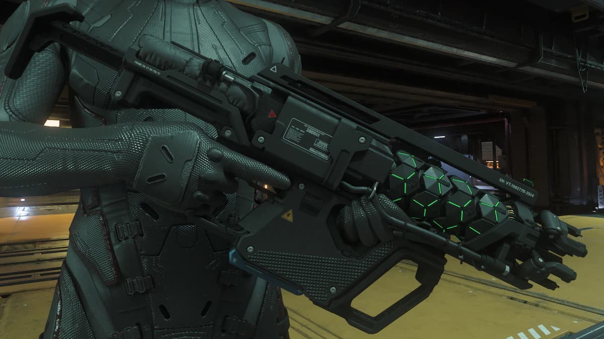 Quartz "Black Op" Energy SMG